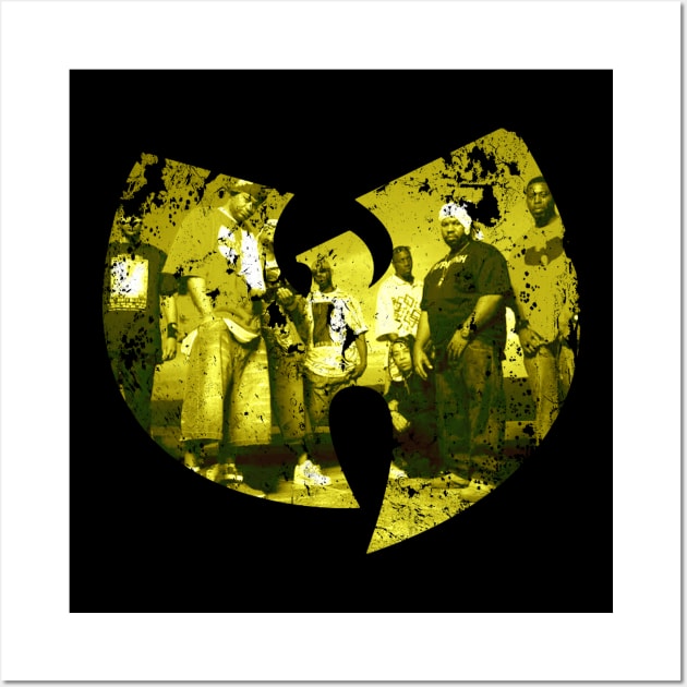 Wutang clan - vintage history Wall Art by Onarky